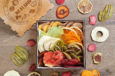 تصویر 3 از میوه خشک مخلوط درجه دو با درجه کیفی بالا